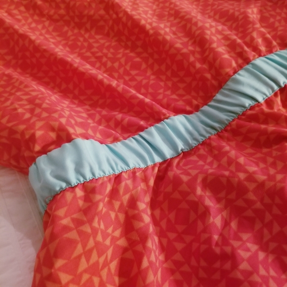 NWT | Roxy | Coral Teal Dress Cut Out Back - Picture 6 of 7
